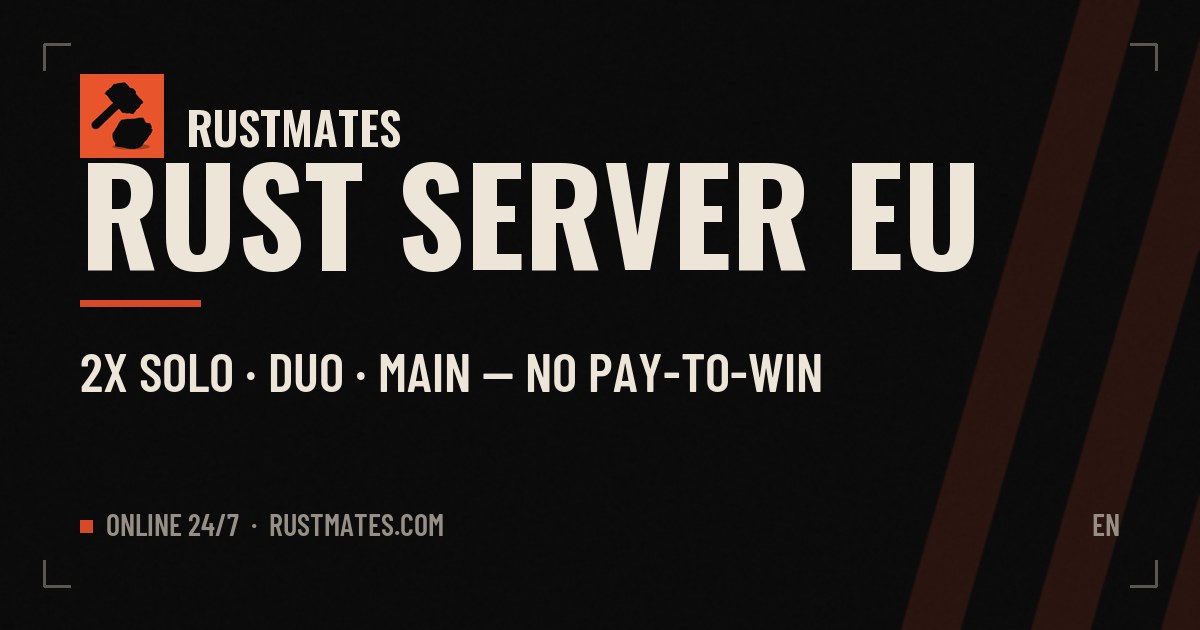 Rust News & Rust Server Updates | RustMates